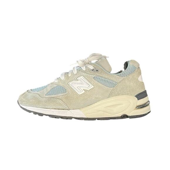 Mens Kith x New Balance 990v2 Made in USA Storm Blue White Size 6 B9 main image 4